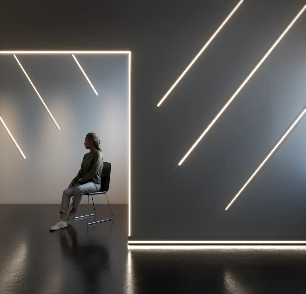 PROFILO ARD - BATTISCOPA SERIE LUCE JX200 2000x100x18mm