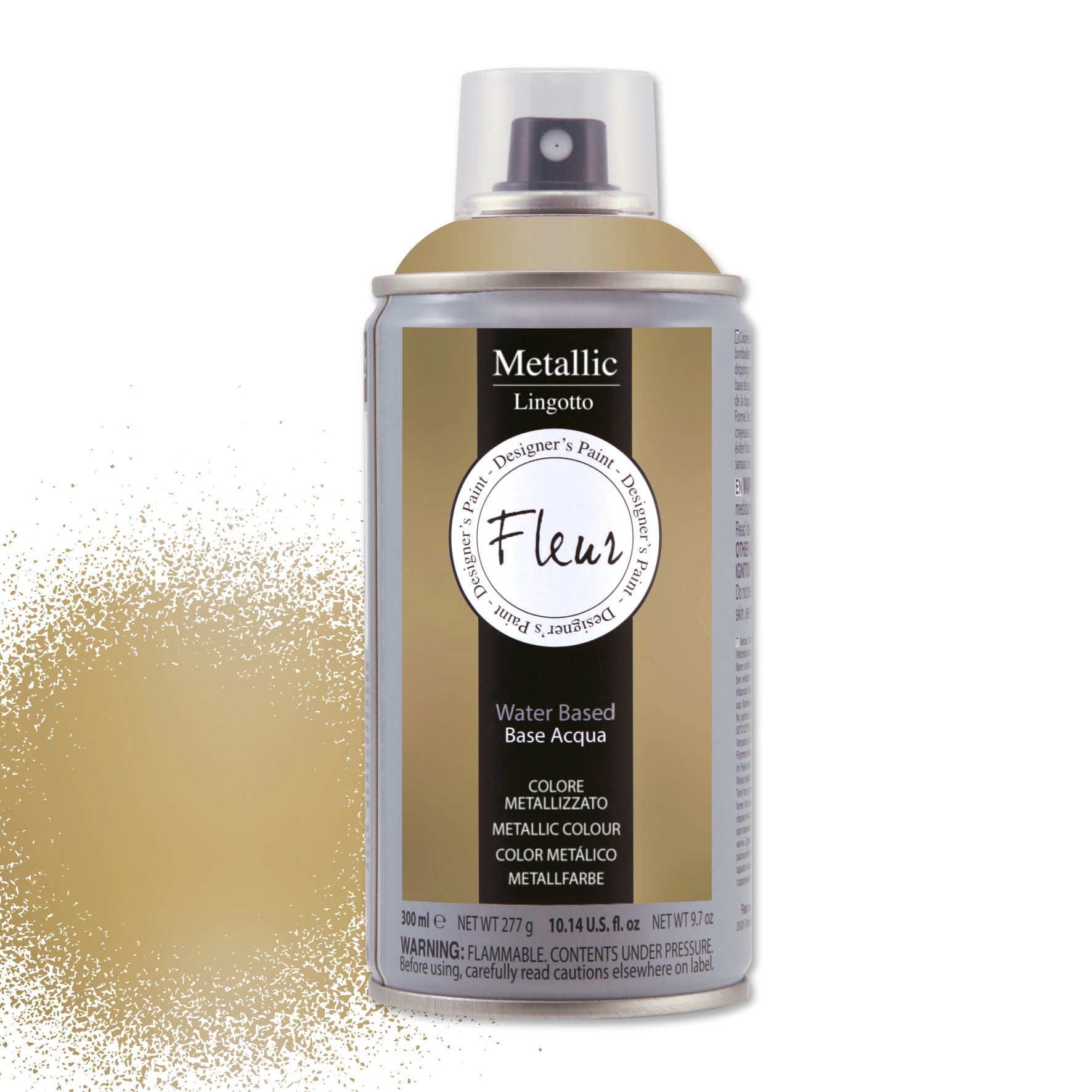 SPRAY FLEUR COLORE METALLIZZATO LINGOTTO F92 ML.300