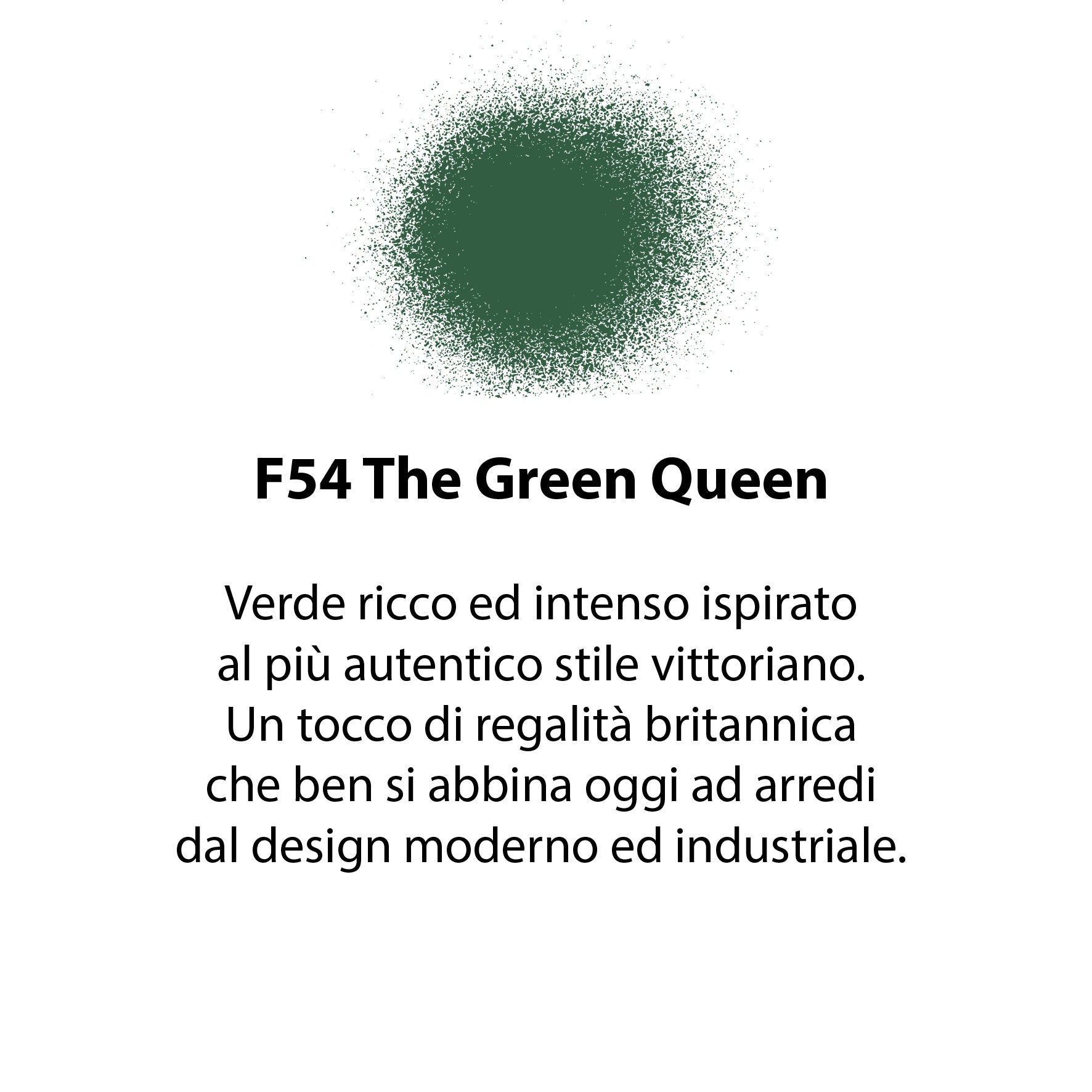 SPRAY FLEUR THE GREEN QUEEN F54 CHALKY LOOK A BASE MINERALE ML.300