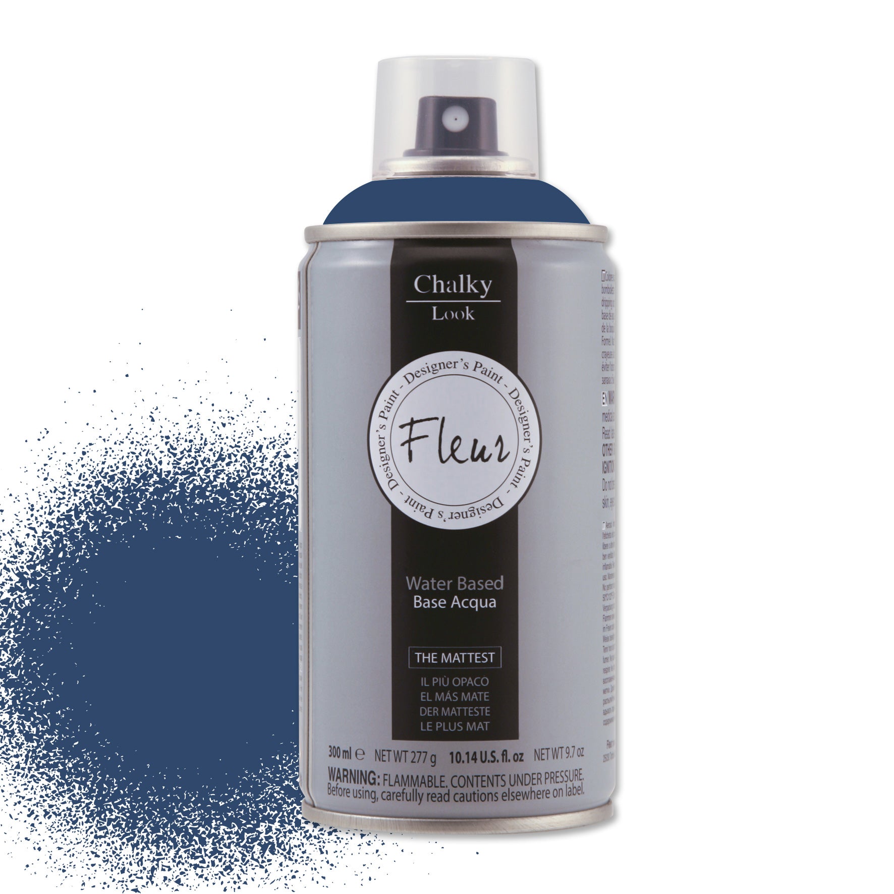SPRAY FLEUR TRENDSETTER BLUE F66 CHALKY LOOK A BASE MINERALE ML.300