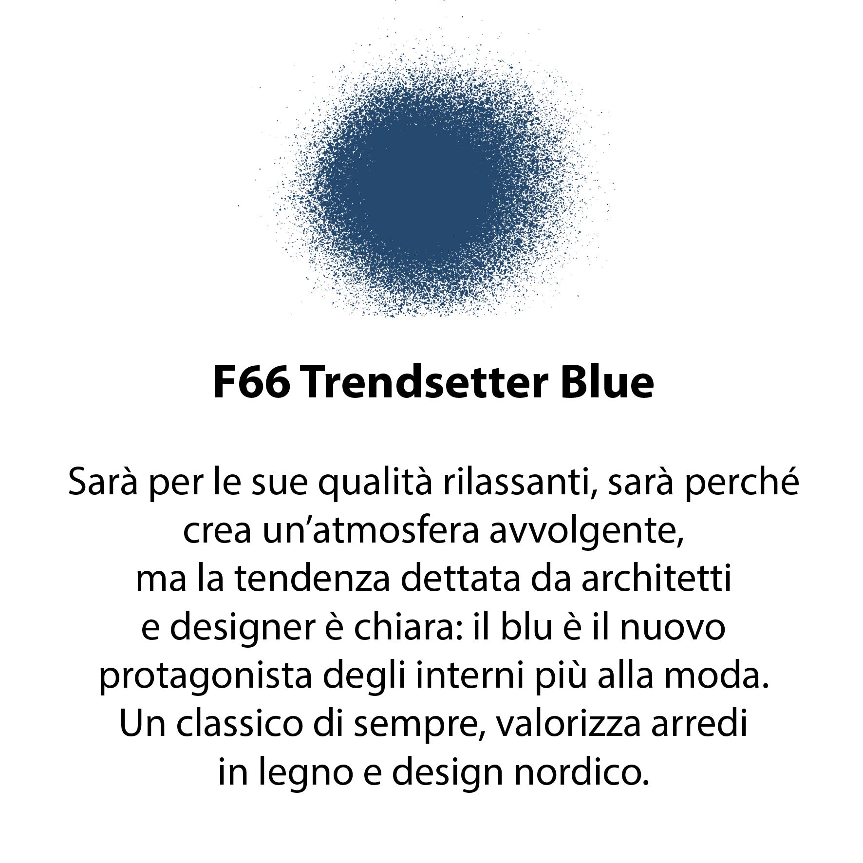 SPRAY FLEUR TRENDSETTER BLUE F66 CHALKY LOOK A BASE MINERALE ML.300