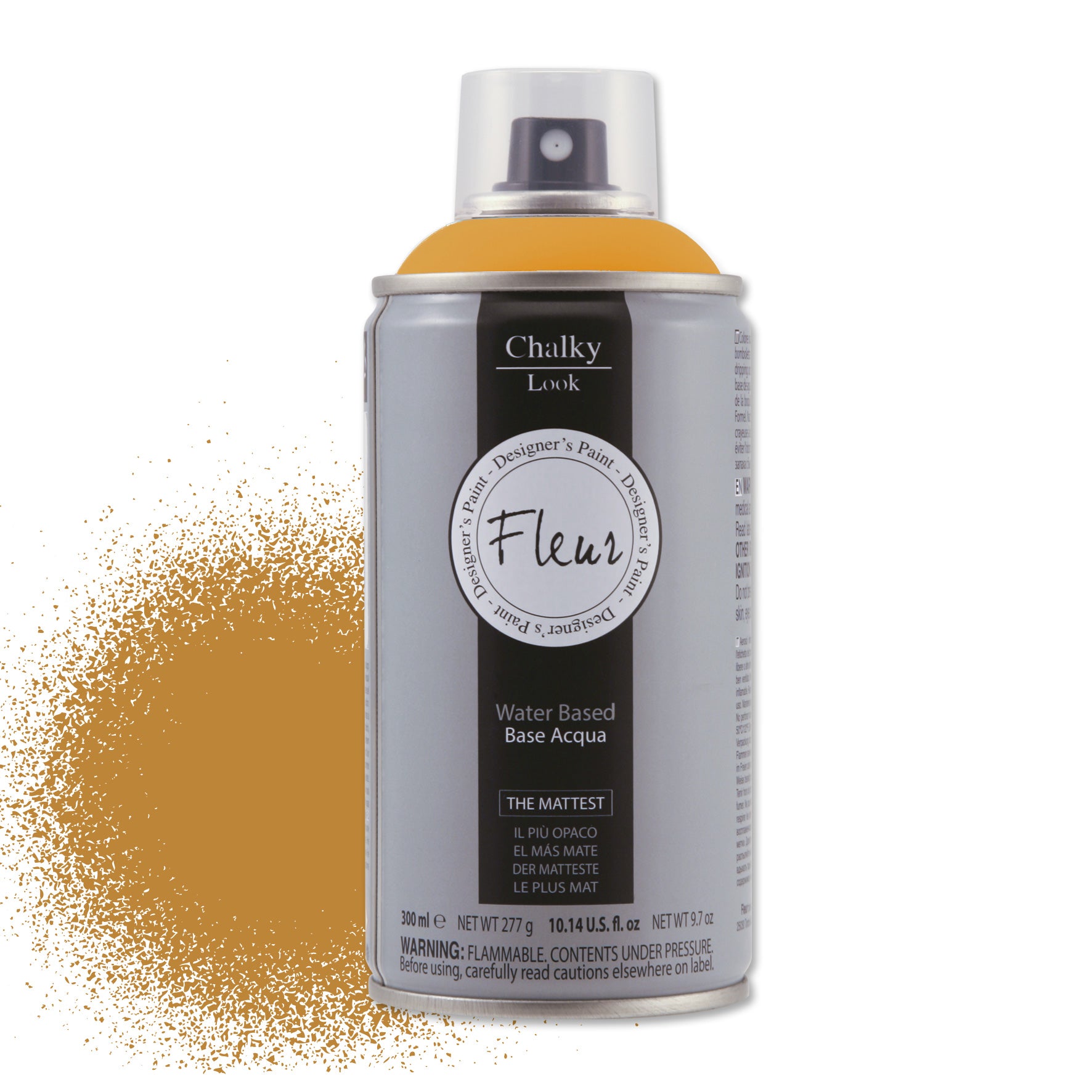 SPRAY FLEUR YELLOW OCHRE F42 CHALKY LOOK A BASE MINERALE ML.300