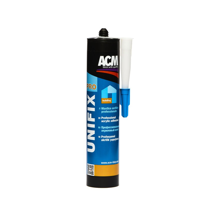 ACM UNIFIX ADESIVO PER ISOLANTI SUGHERO POLISTIROLO 300ml