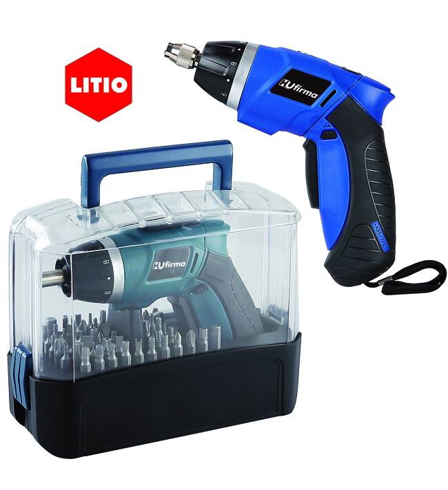 AVVITATORI HU-FIRMA HU-AV36/LI KIT-55 PZ 3,6V-1,3AH