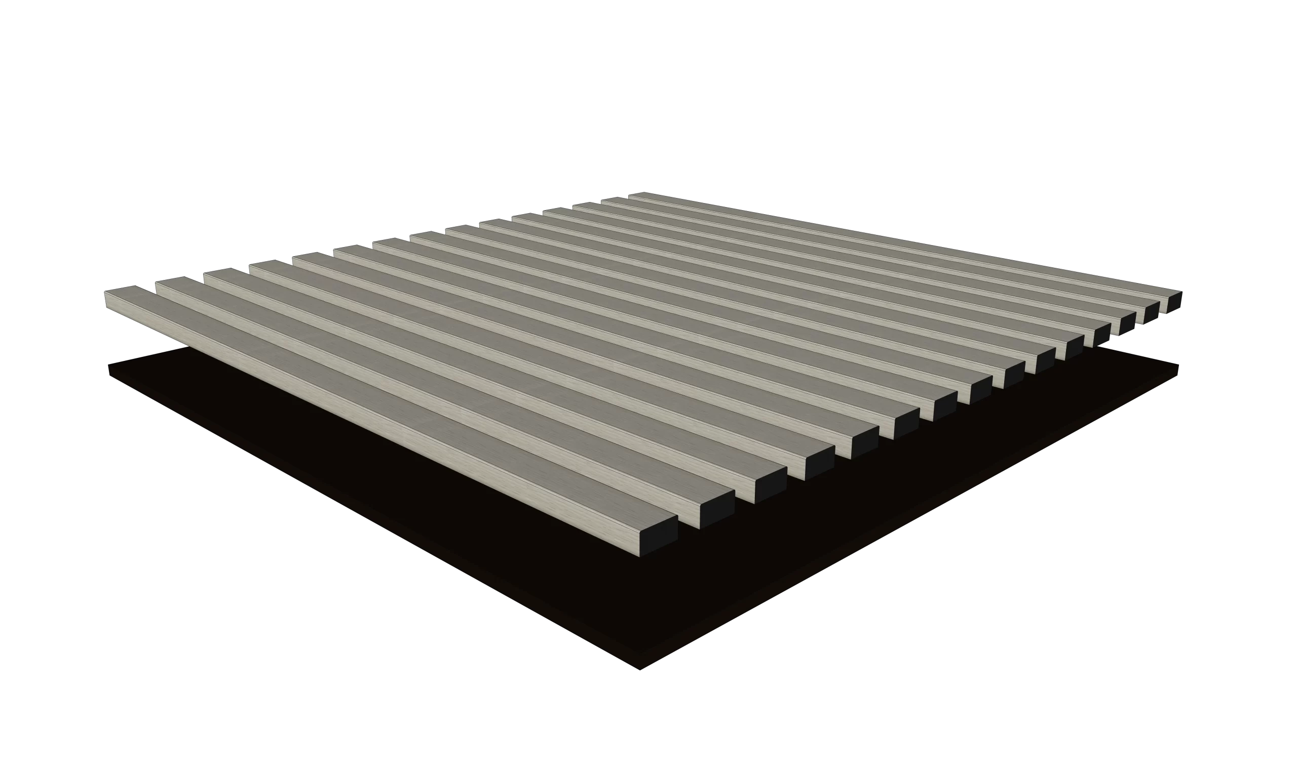 DOGA ARD - SERIE QUADRO LA1321-60 su PET 6009 - Rovere Sbiancato 6832 - BOX: 4PZ