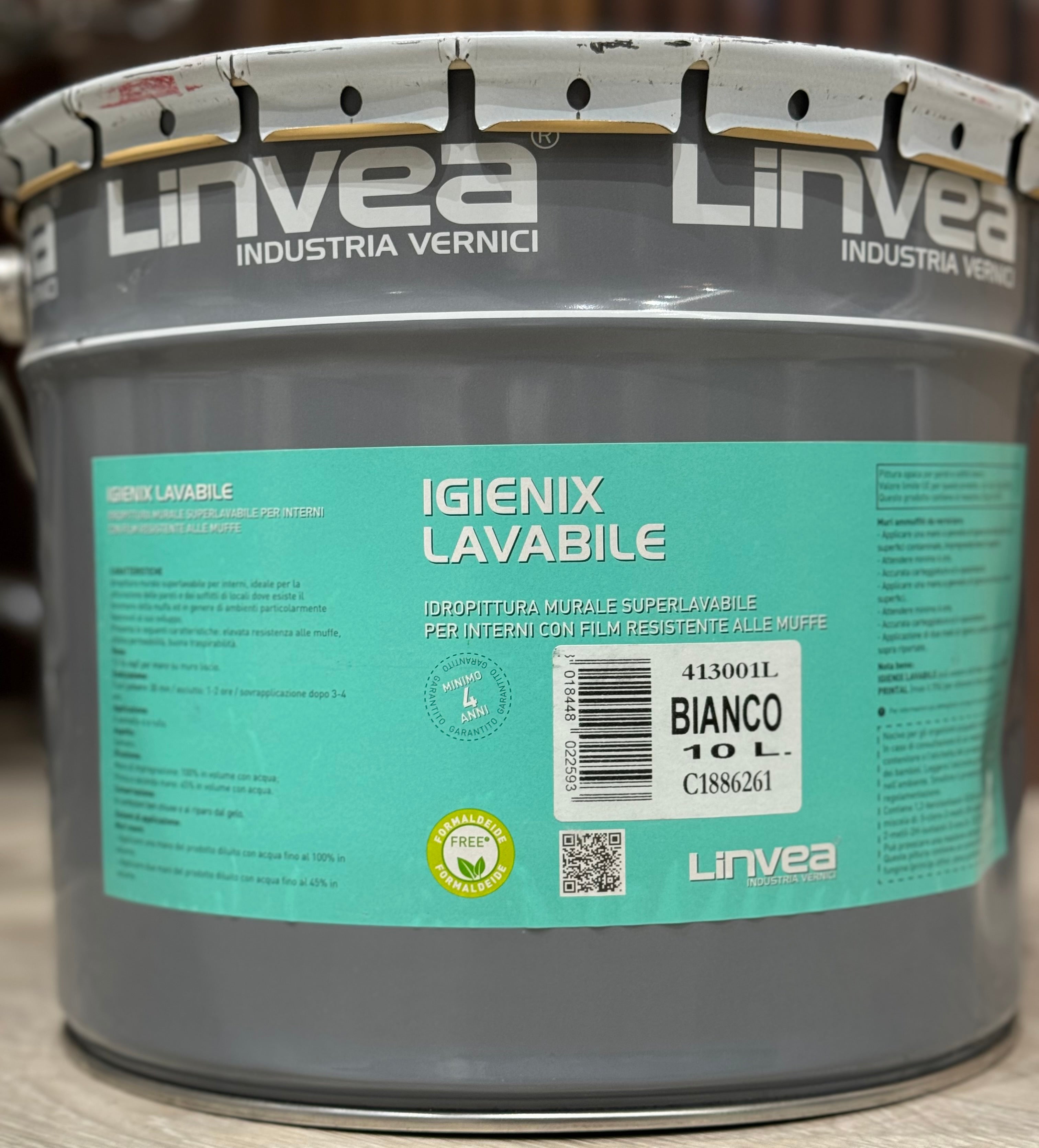 LINVEA- IGIENIX LAVABILE LT.10