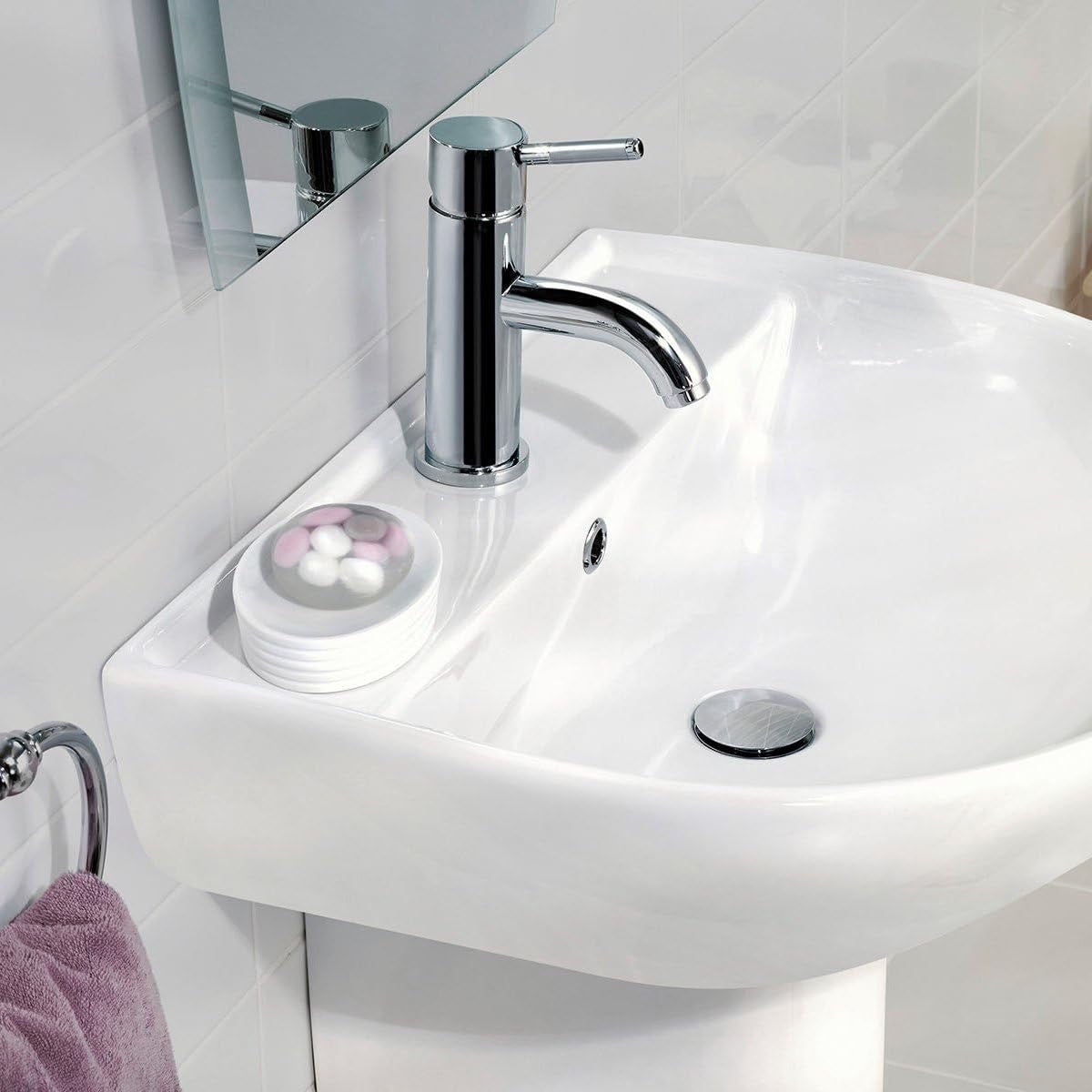 RENOVATIX Smalto per Sanitari e Ceramiche – Vernice Resistente e Facile da Pulire per Superfici Igieniche, Bianco 750 ml