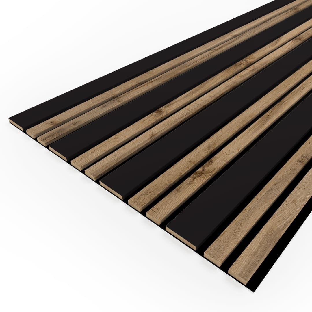 LAMELLO FLESSIBILE NEW 2.0 BLACK+NOCE MIS.600X9X2780 MM