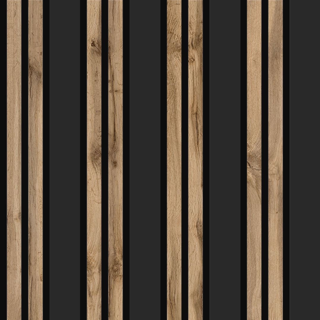 LAMELLO FLESSIBILE NEW 2.0 BLACK+NOCE MIS.600X9X2780 MM