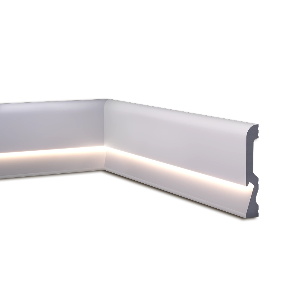PROFILO ARD - BATTISCOPA SERIE LUCE JX1018 2000x100x18mm