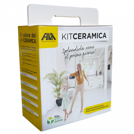 FILA - FILA KITCERAMICA KIT SPECIFICO PER PULIZIA DOPO POSA E MANUTENZIONE