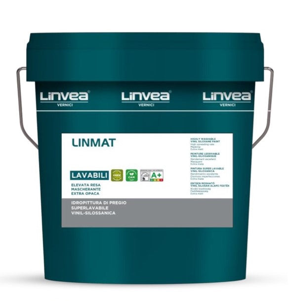 LINVEA - IDROPITTURA LAVABILE MASCHERANTE LINMAT