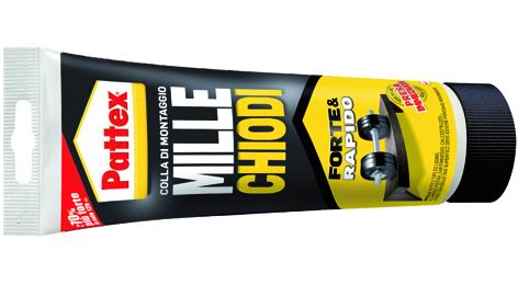 ADESIVI PATTEX MILLECHIODI BIANCO TUBETTO 150 G
