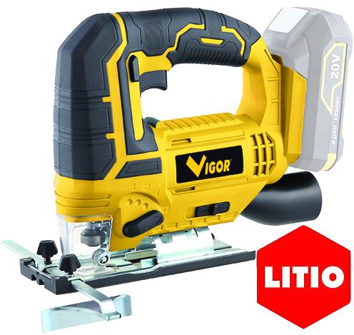 SEGHETTI VIGOR VI-SG 20V LI NUDO 1,5/3/4 AH