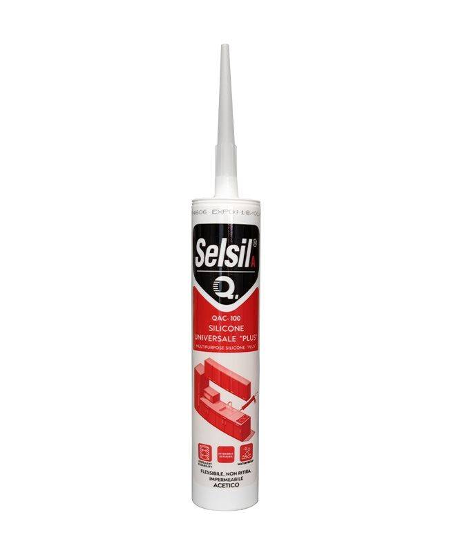 SILICONE - SELSIL Acetico Universale Plus Trasparente 280 ml