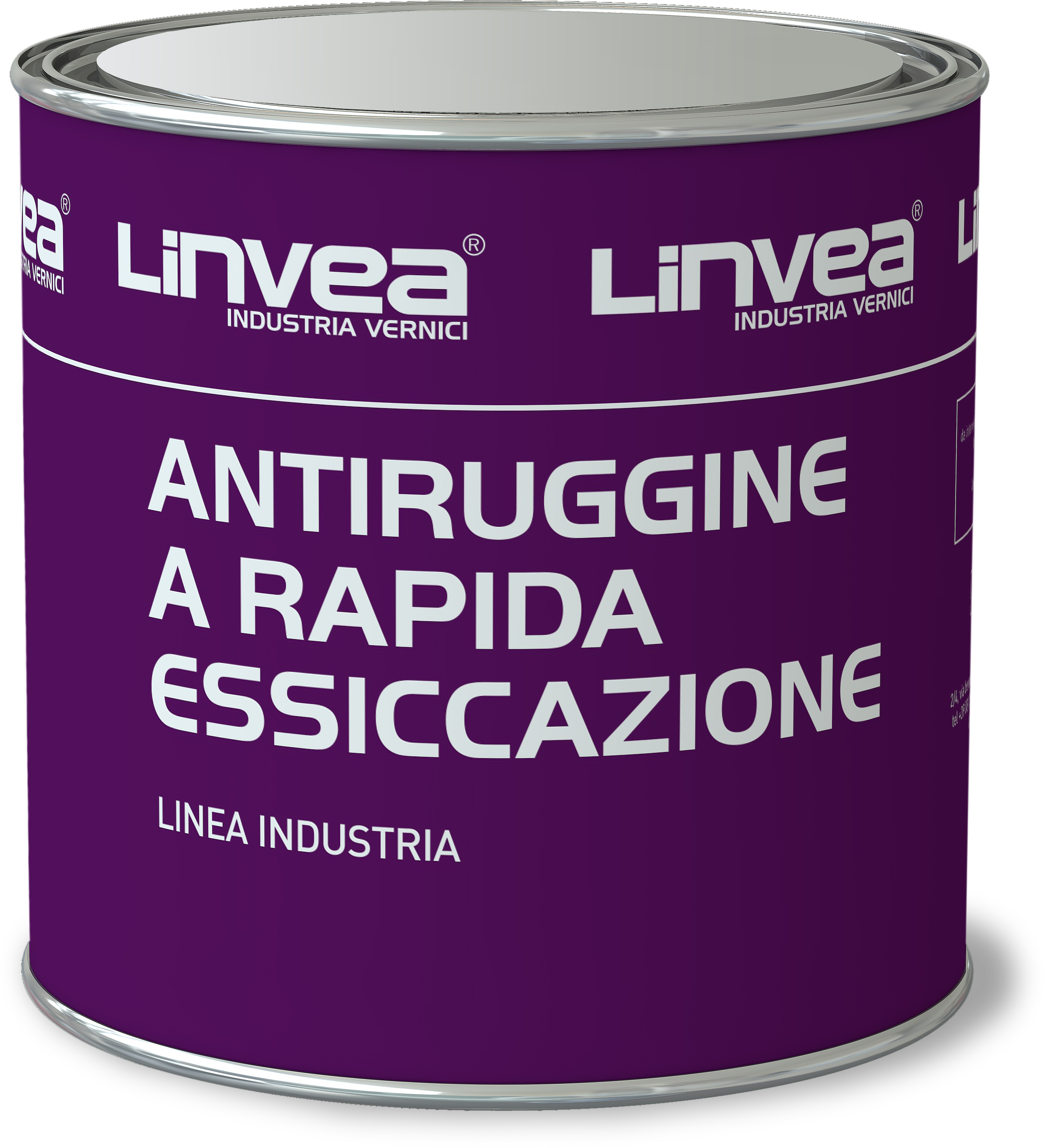 LINVEA - ANTIRUGGINE A RAPIDA ESSICCAZIONE GRIGIO 2.5 LT