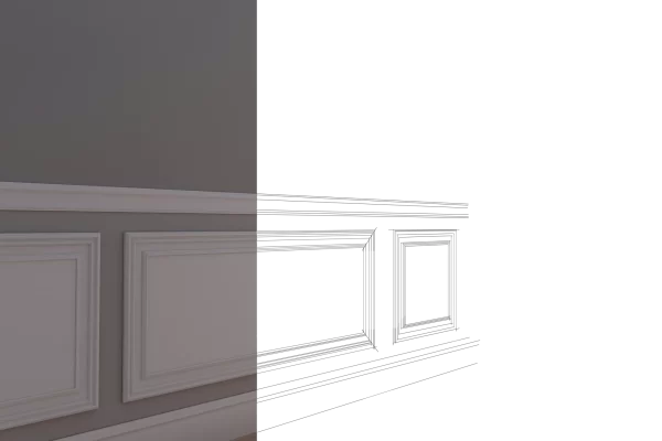 TELAIO BOISERIE CLASSIC ARD - PA111-25 (25x55CM)