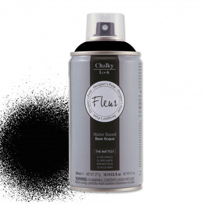 SPRAY FLEUR BLACK F77 CHALKY LOOK A BASE MINERALE ML.300