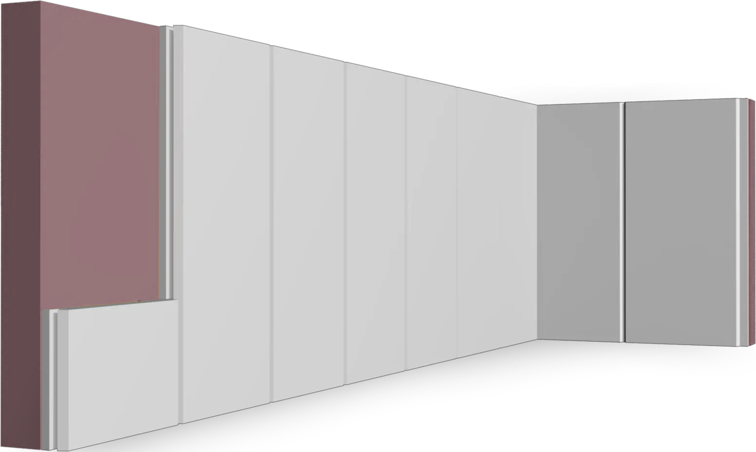 PROFILO ARD - BOISERIE JX123 2000x100x13mm