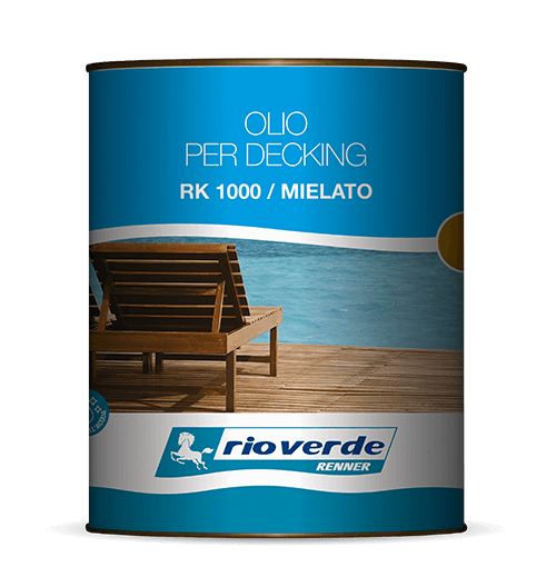 RIO VERDE - HI-DECK HYDRO OIL RK1000 MIELATO - 2.5 LT