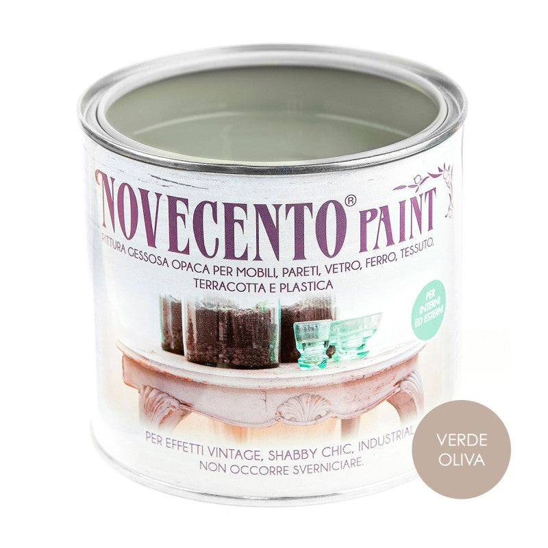Novecento Paint 500ML VERDE OLIVA