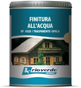 RIO VERDE - RF1020 FINITURA TRASPARENTE ACQUA OPACA - 750 ml