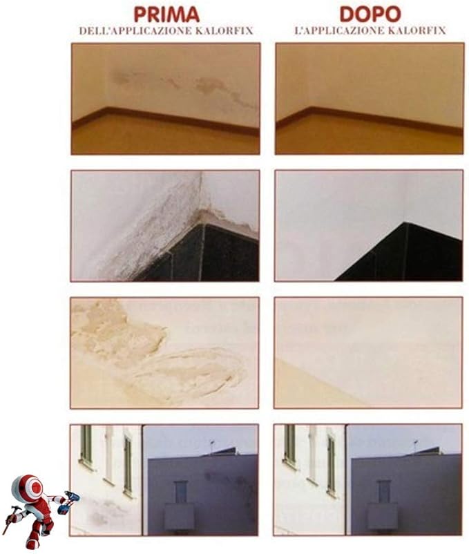 TECNOSTUCK MUFFFA K.O. Pittura antimuffa per interni ed esterni