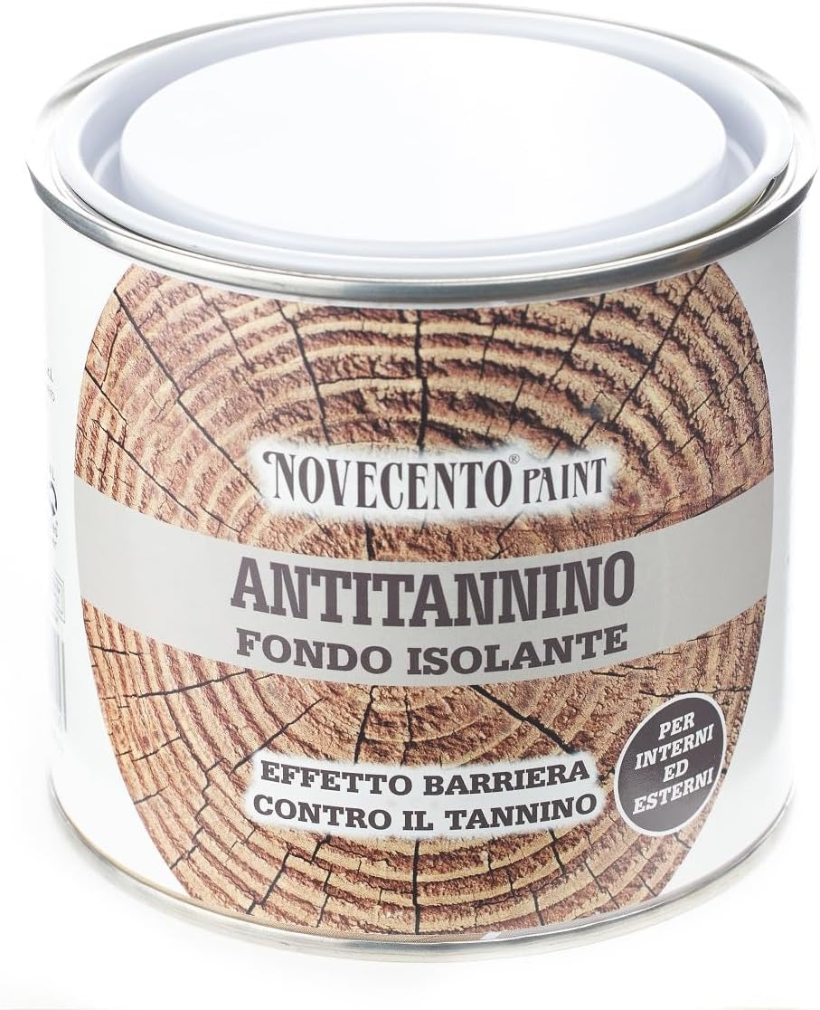 ANTITANNINO-FONDO PRIMER NOVECENTO PAINT TRASPARENTE-500 ml