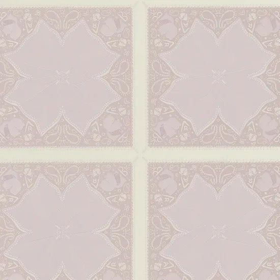 Carta da parati a quadri bianco e rosa  Karl Lagerfeld cod.37845-4 misura 10,05 x 0,53 m