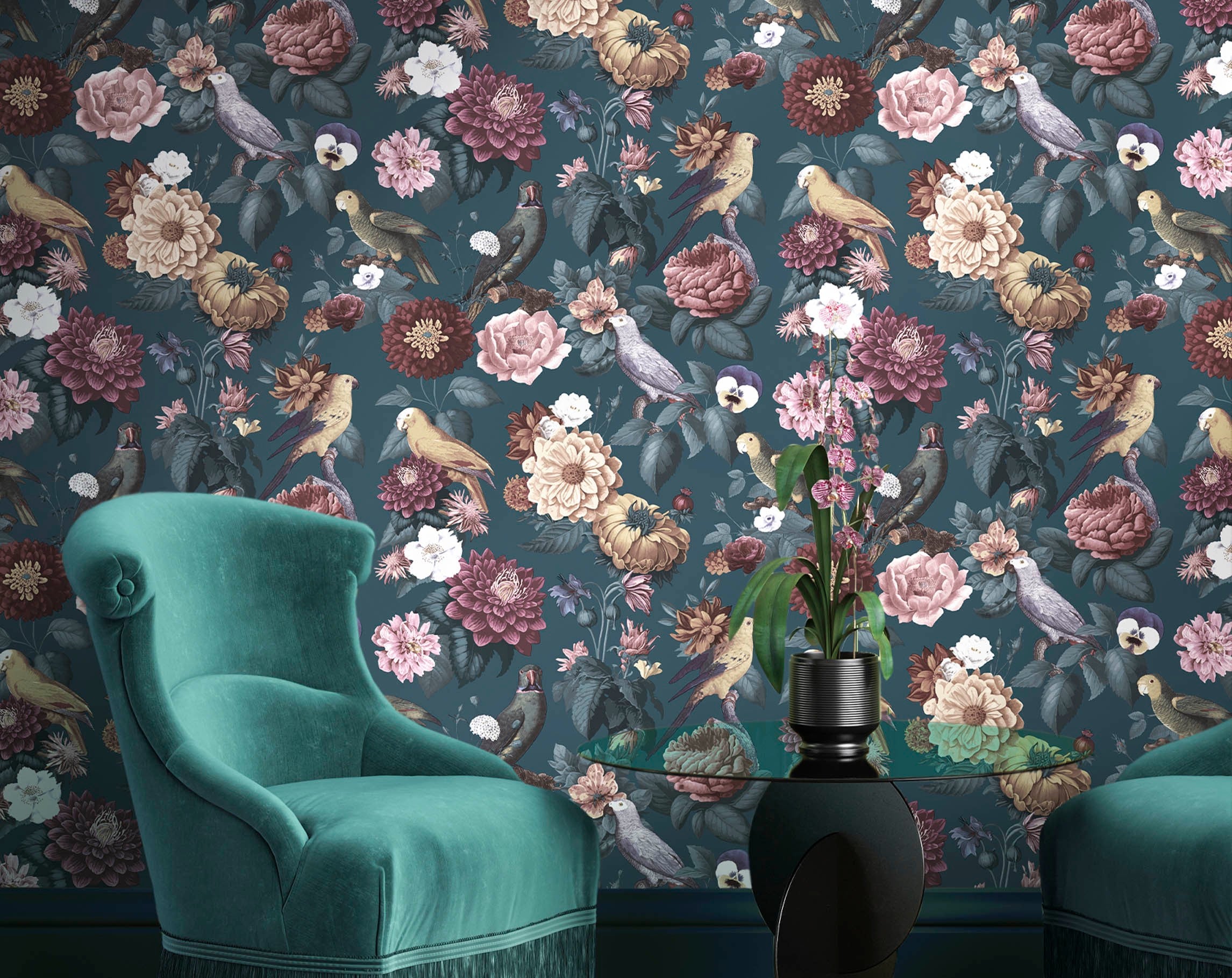 Carta da Parati Botany House Cristiana Masi Wallpaper cod.15547