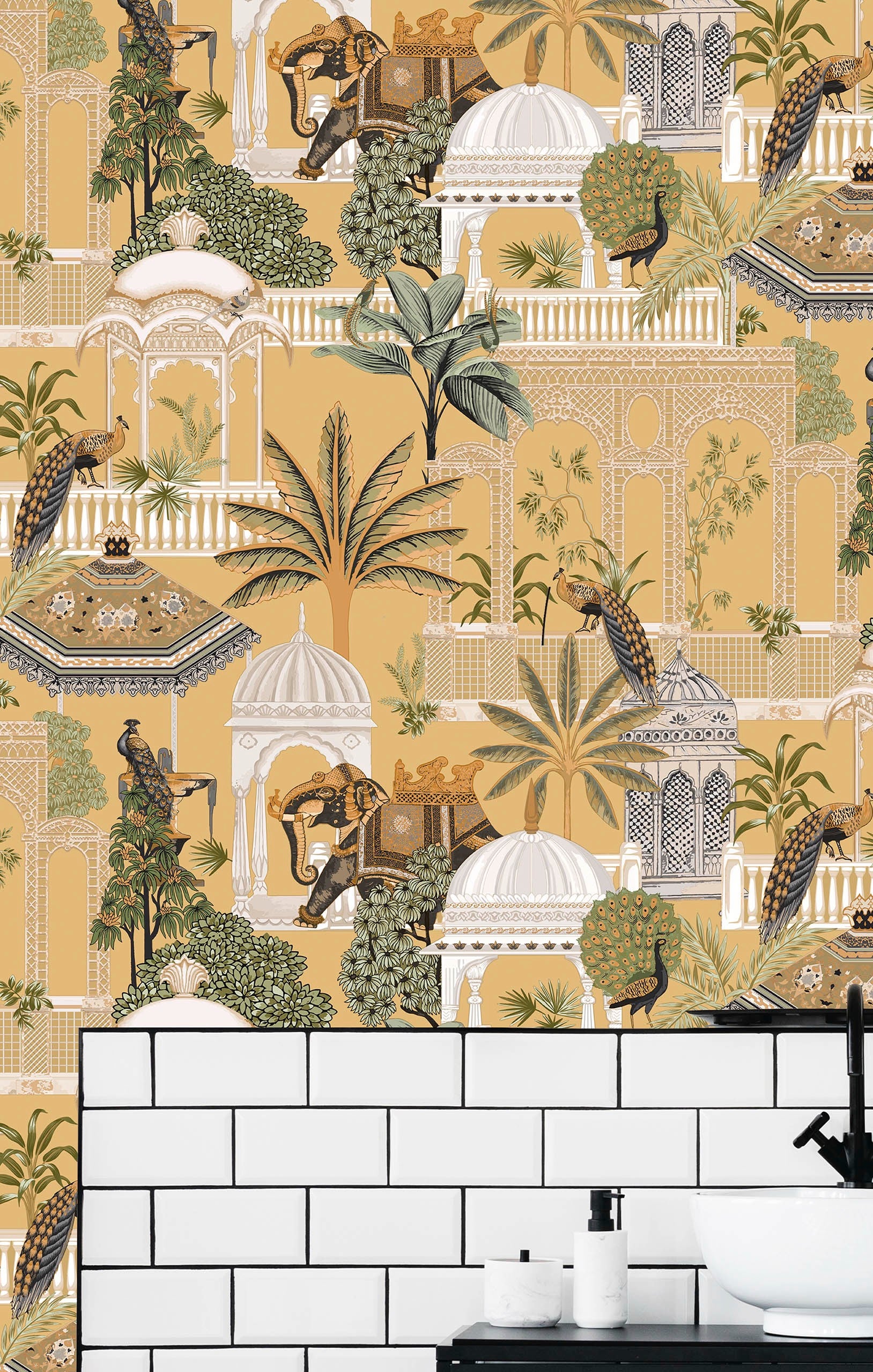 Carta da Parati Botany House Cristiana Masi Wallpaper cod.15538