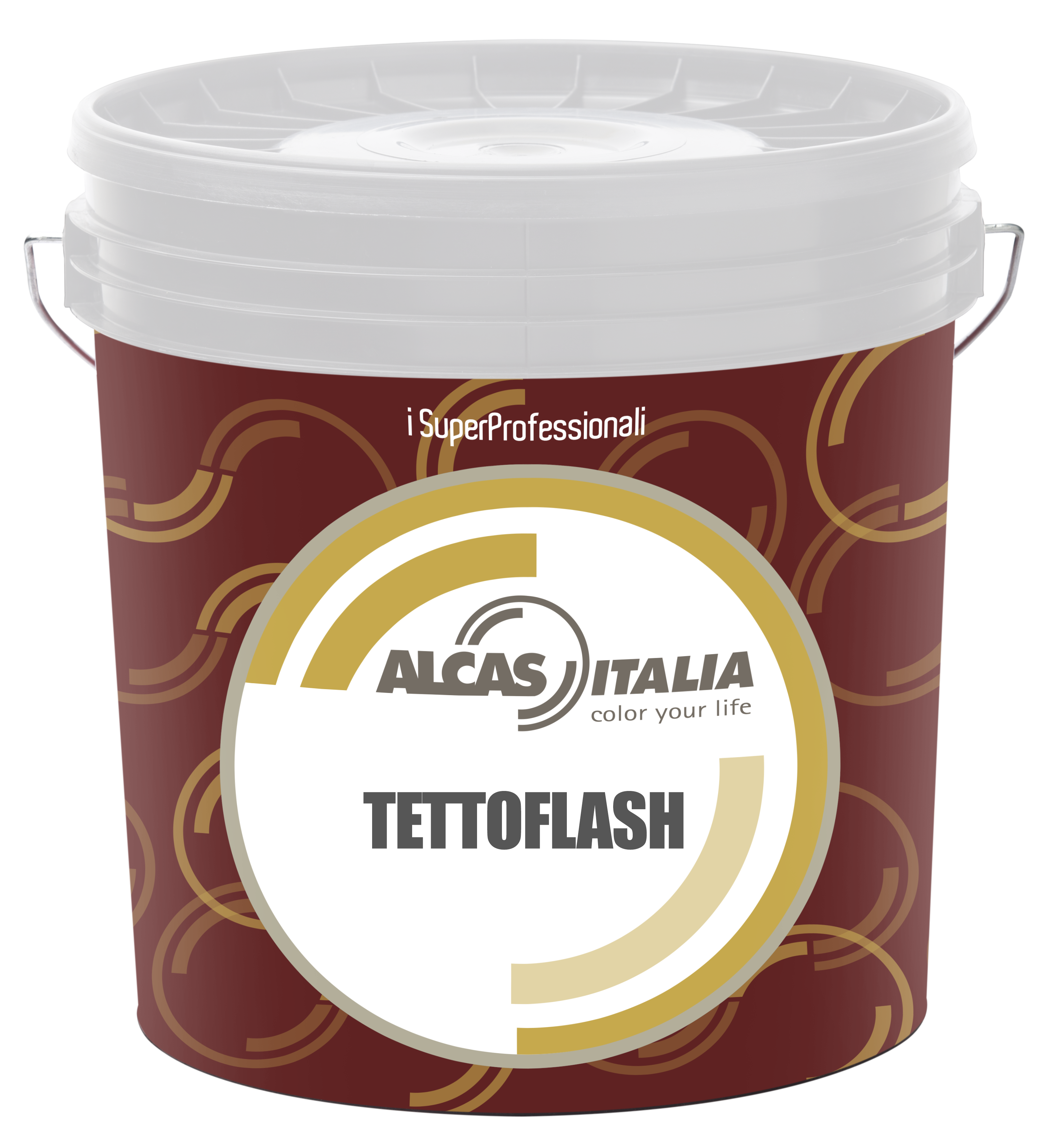 TETTOFLASH - Guaina Acrilica Verde 14LT - ALCAS