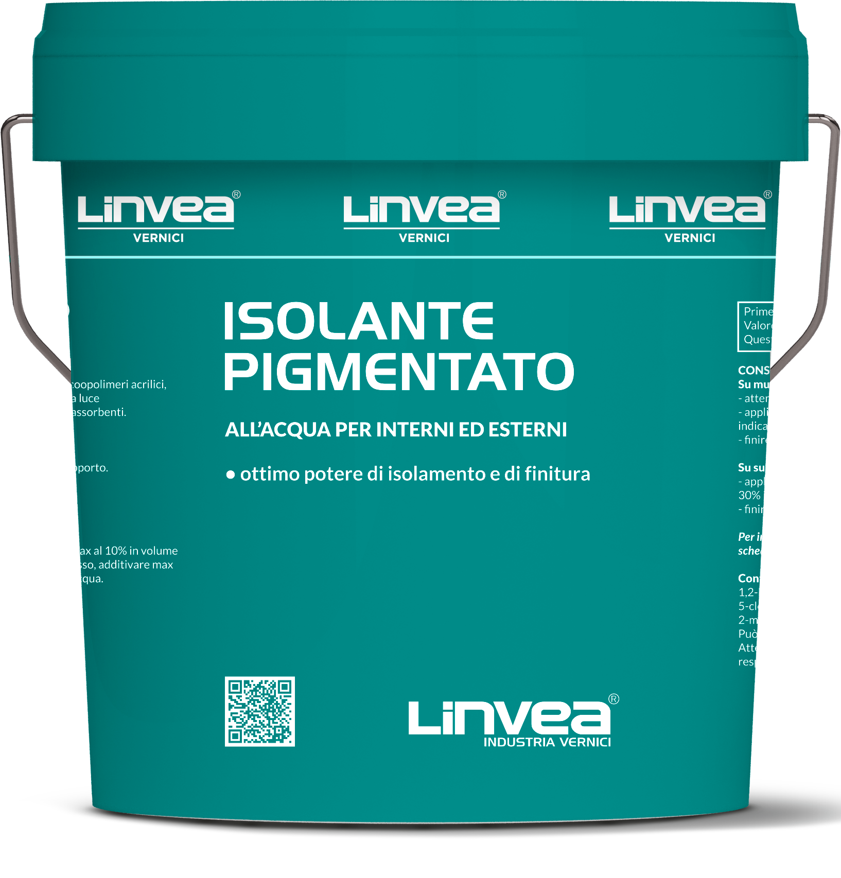 ISOLANTE PIGMENTATO All' Acqua x Interni ed Esterni